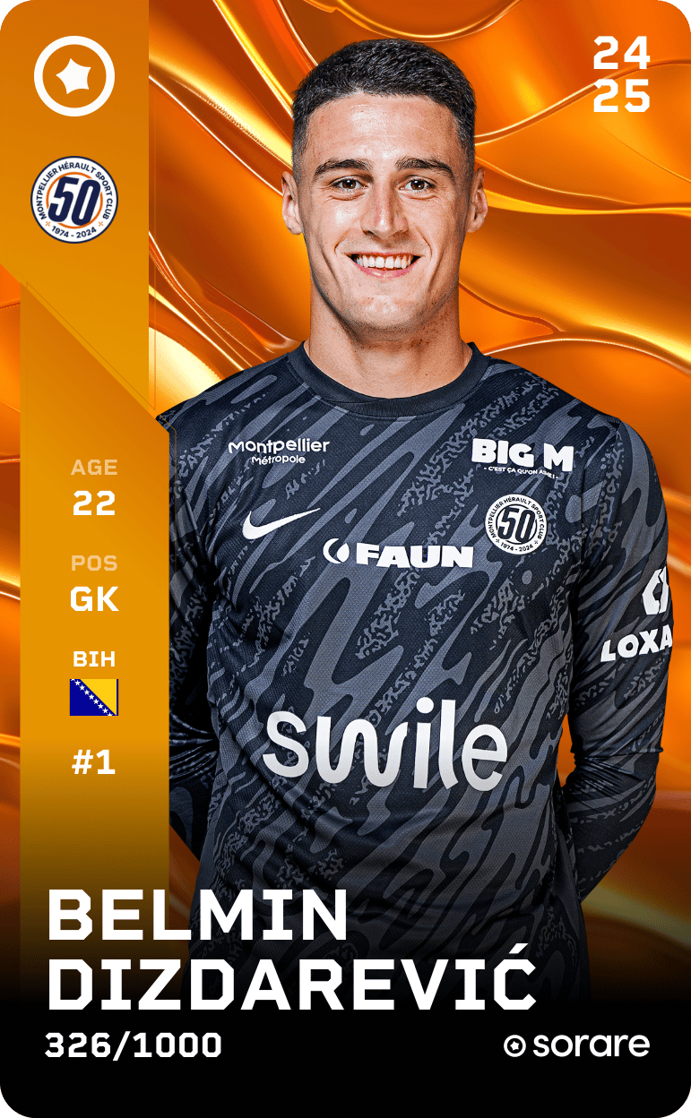 Belmin Dizdarević 2024-25 • Limited 326/1000