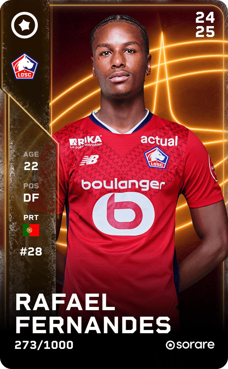 Rafael Fernandes 2024-25 • Limited 273/1000