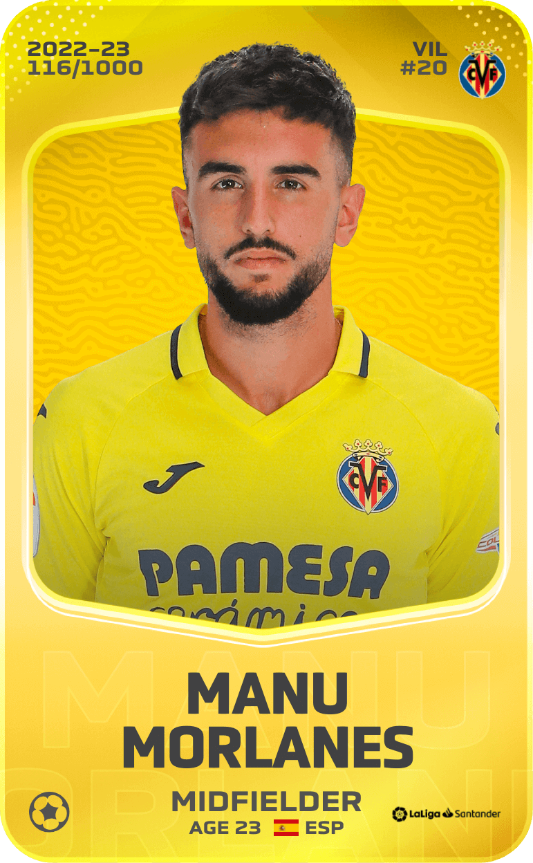 Manu Morlanes 2022-23 • Limited 116/1000