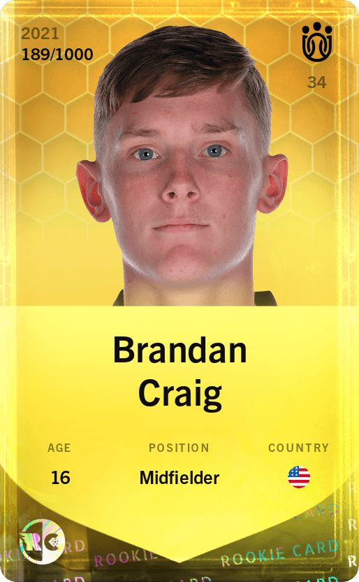 Brandan Craig 2021-22 • Limited 189/1000