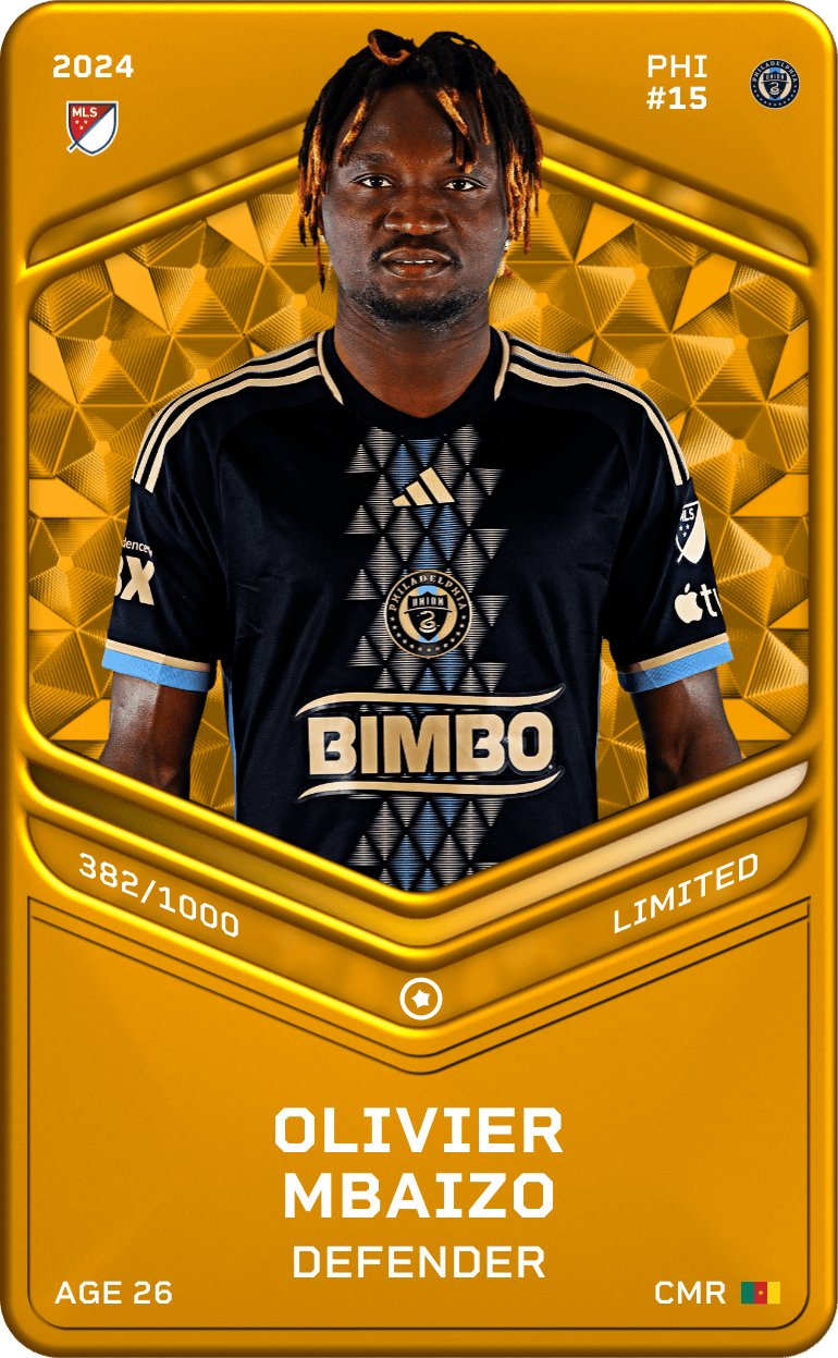 Olivier Mbaizo 2024-25 • Limited 382/1000