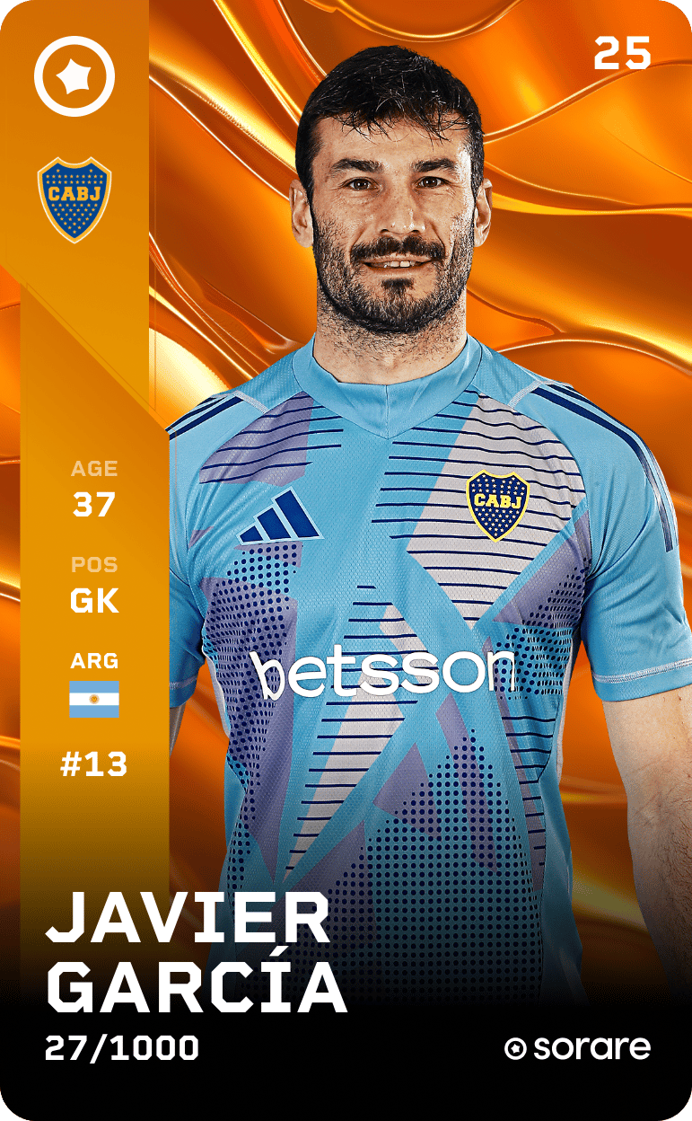 Javier García 2025-26 • Limited 27/1000