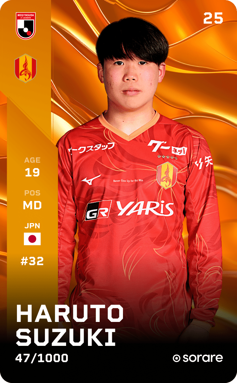 Haruto Suzuki 2025-26 • Limited 47/1000
