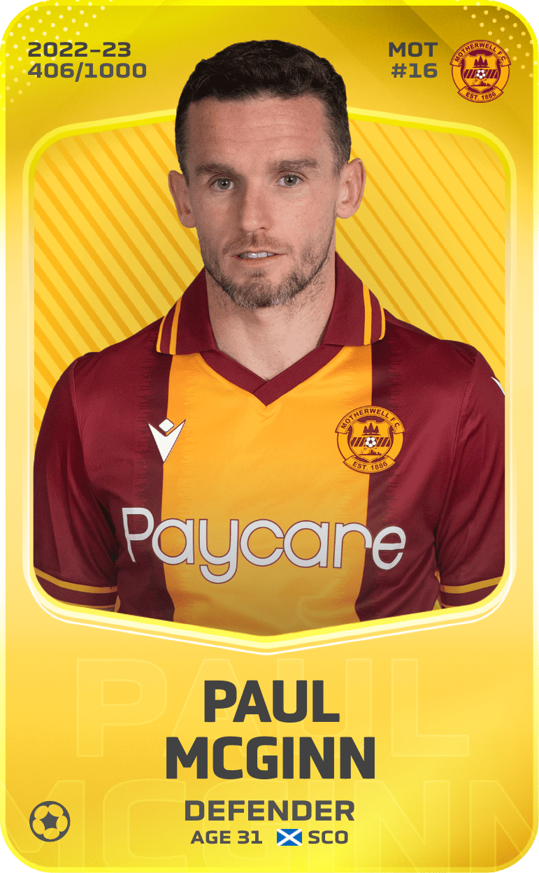 Paul McGinn 2022-23 • Limited 406/1000