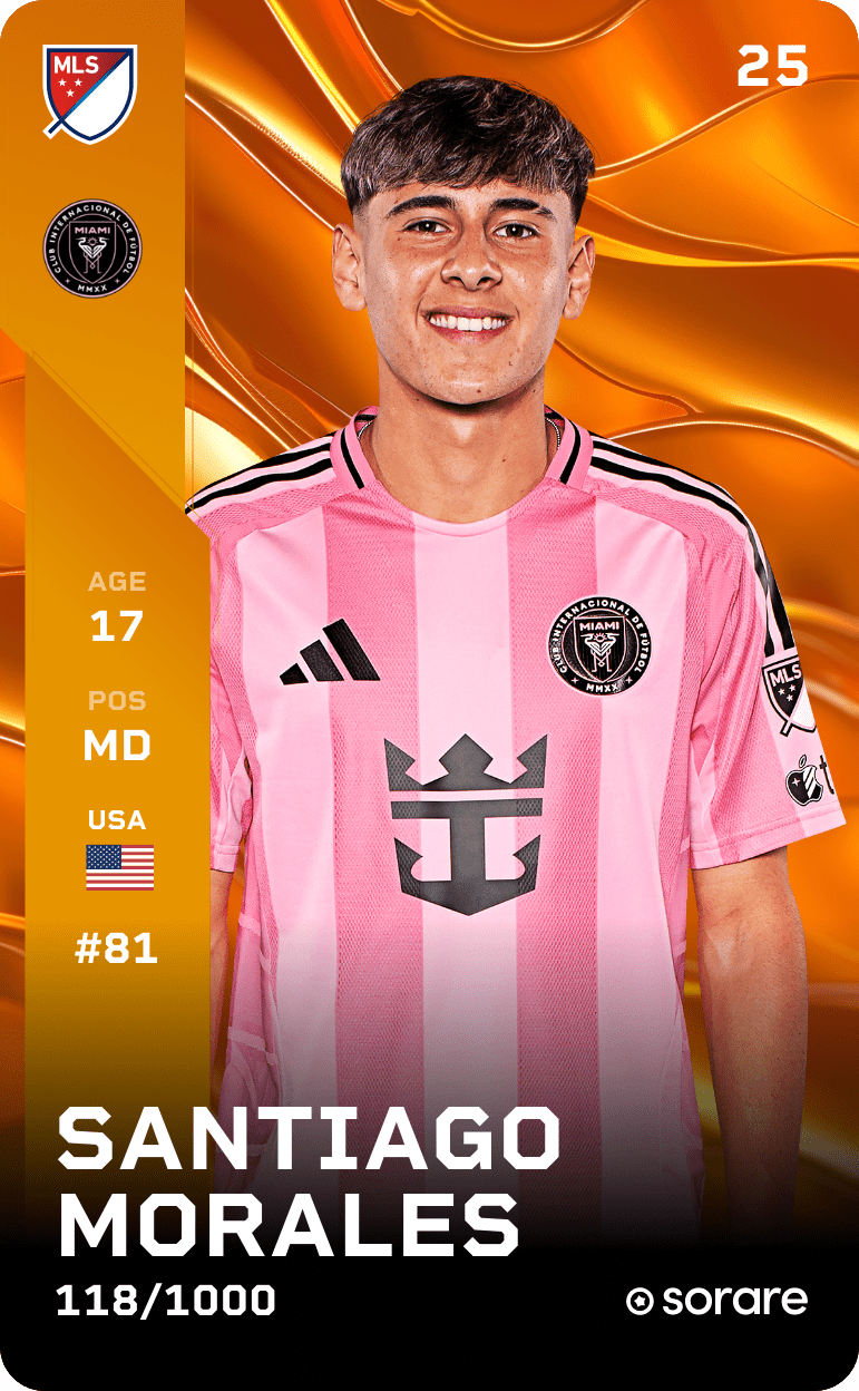 Santiago Morales 2025-26 • Limited 118/1000
