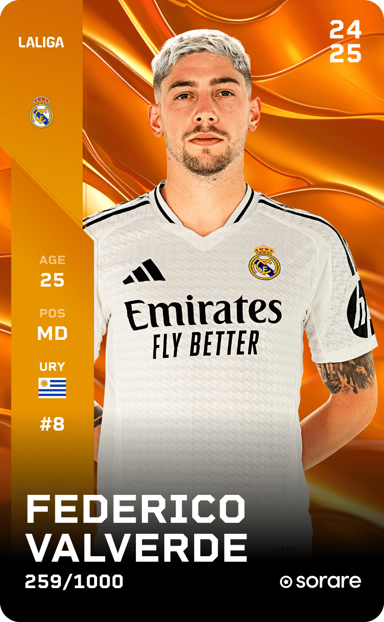 Federico Valverde 2024-25 • Limited 259/1000