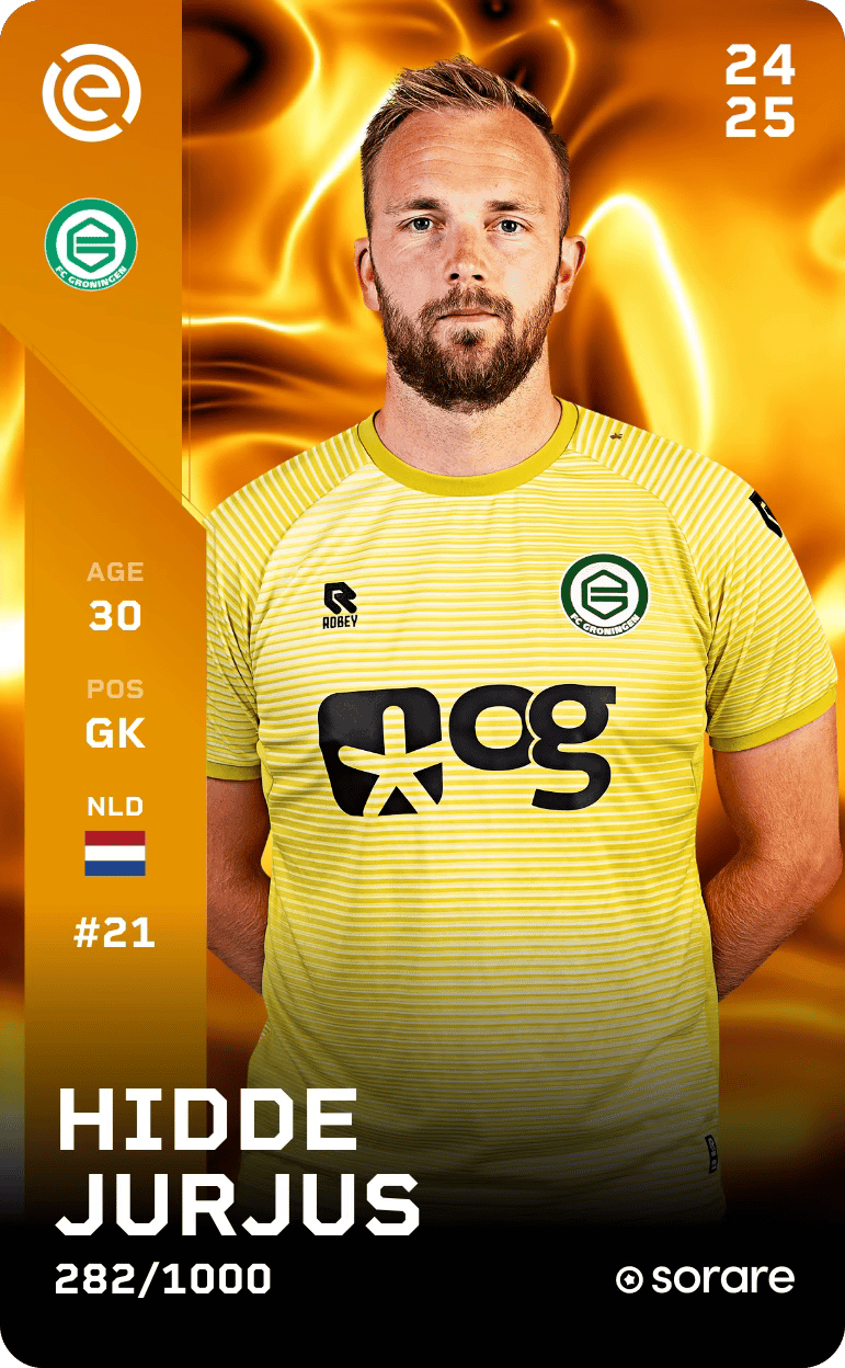 Hidde Jurjus 2024-25 • Limited 282/1000
