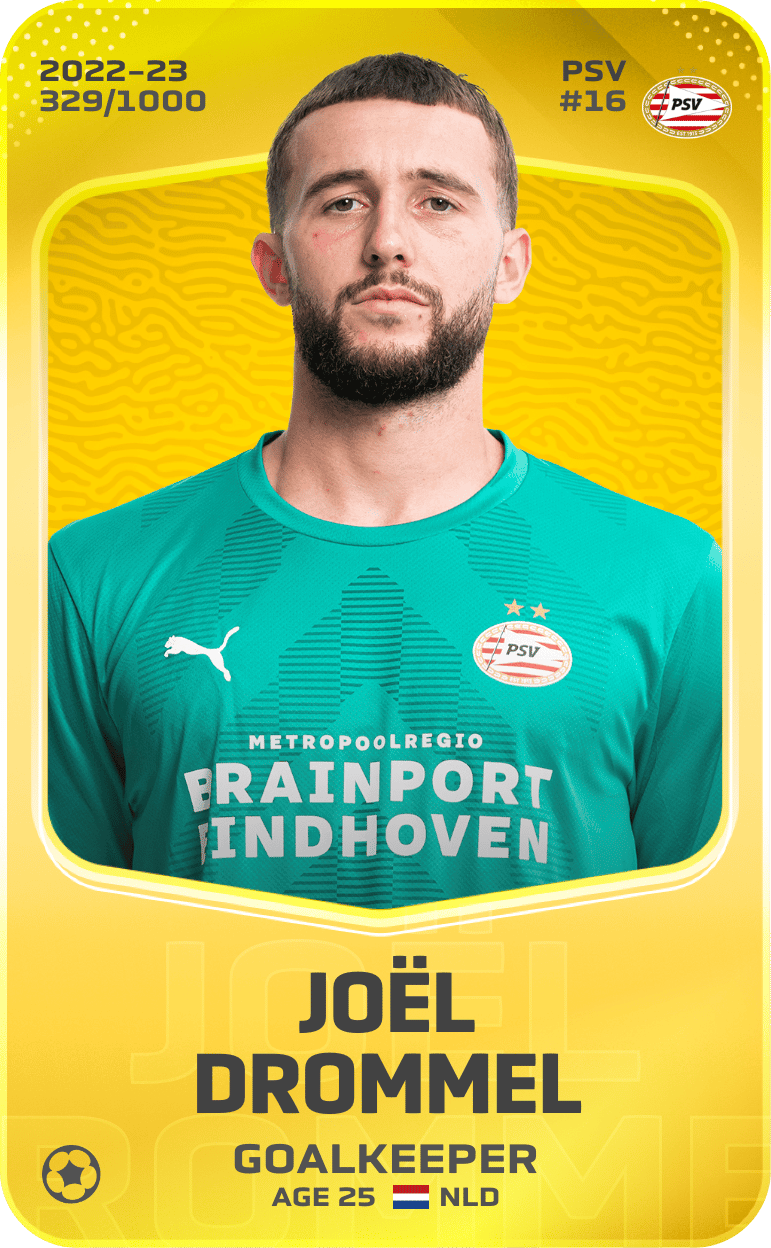 Joël Drommel 2022-23 • Limited 329/1000