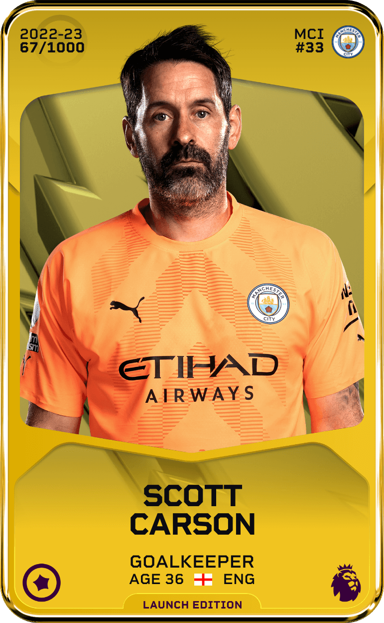 Scott Carson 2022-23 • Limited 67/1000