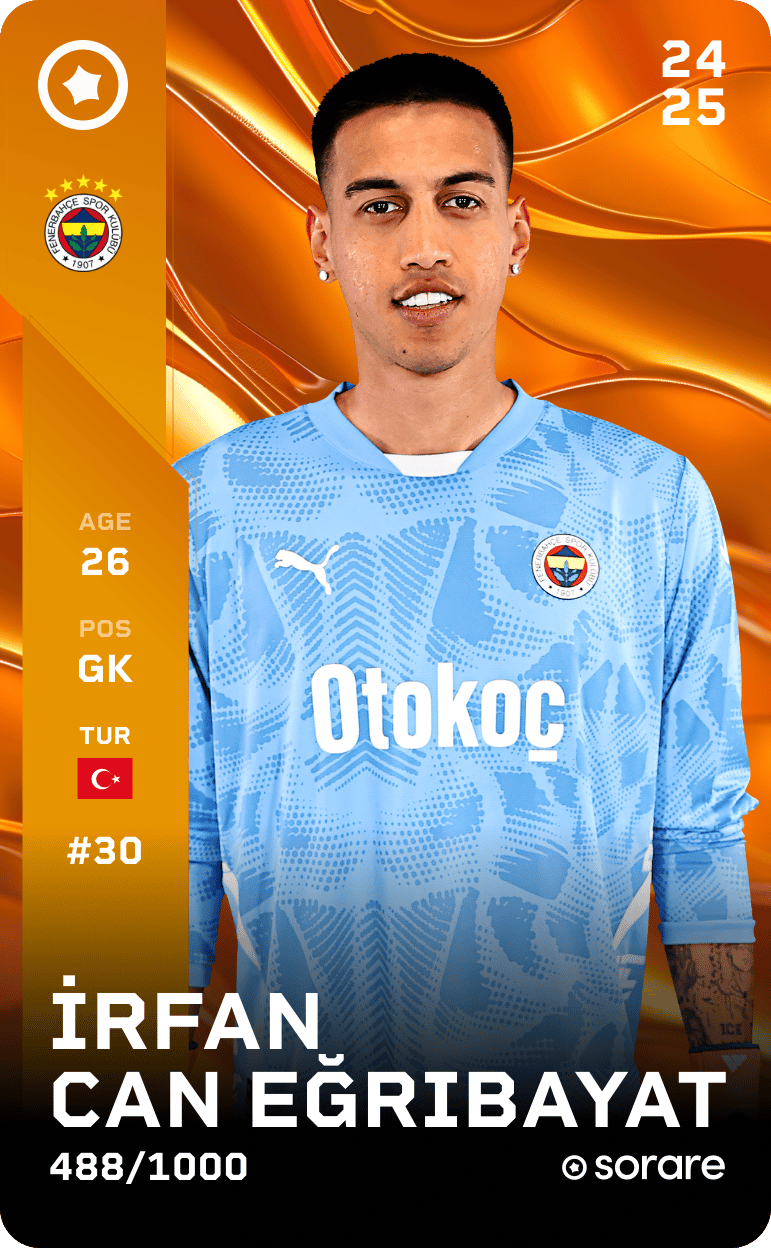 İrfan Can Eğribayat 2024-25 • Limited 488/1000