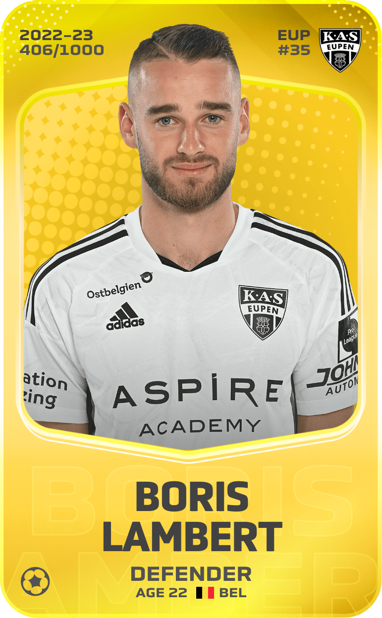 Boris Lambert 2022-23 • Limited 406/1000