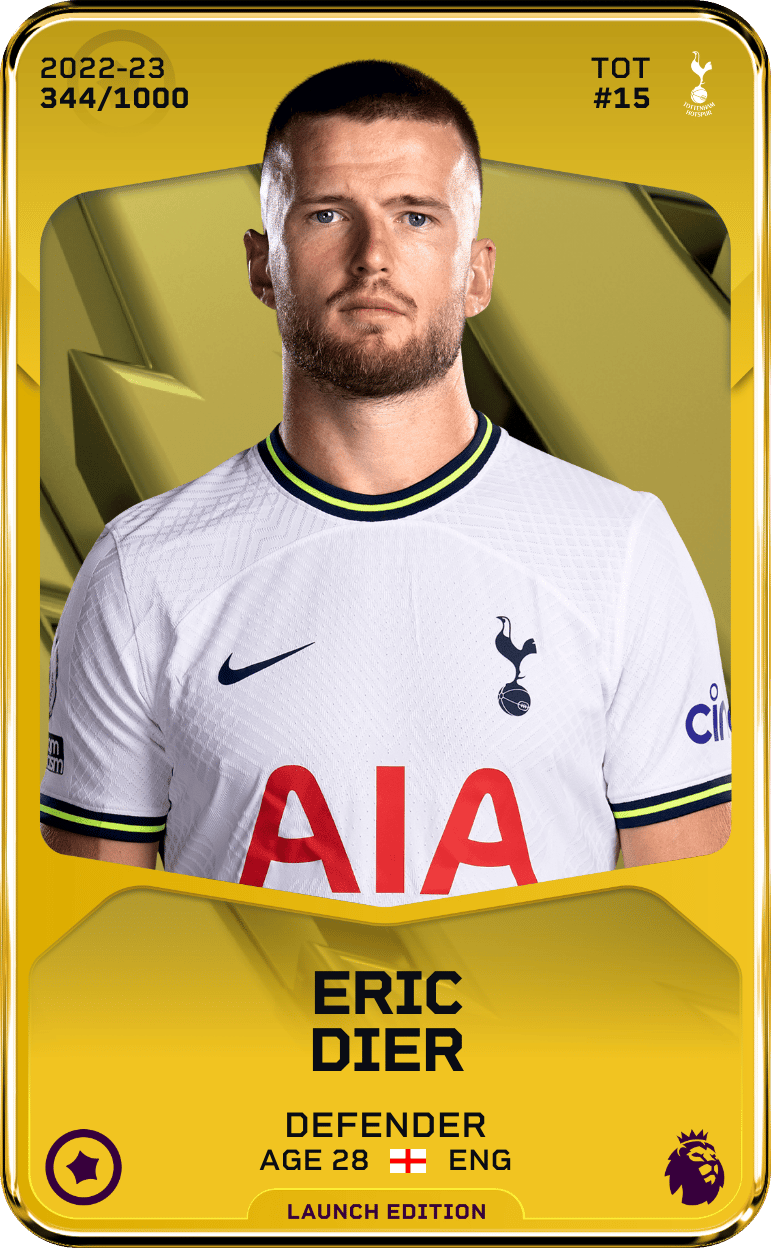 Eric Dier 2022-23 • Limited 344/1000