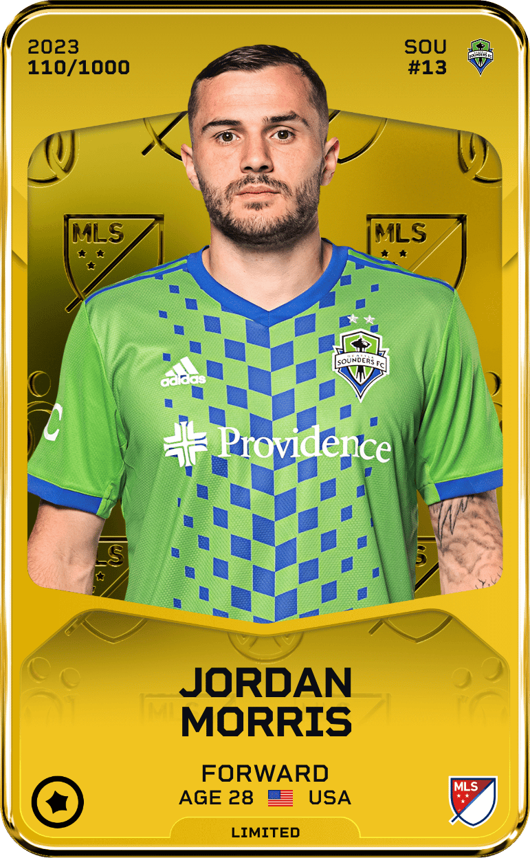 Jordan Morris 2023-24 • Limited 110/1000