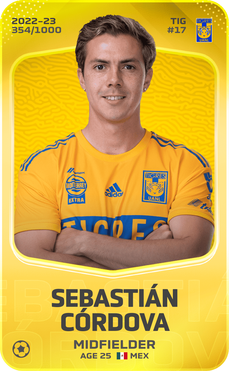 Sebastián Córdova 2022-23 • Limited 354/1000