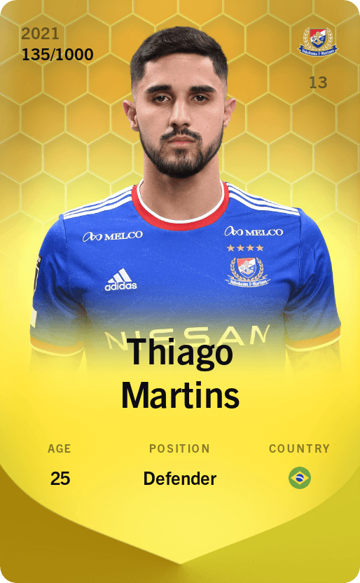 Thiago Martins 2021-22 • Limited 135/1000