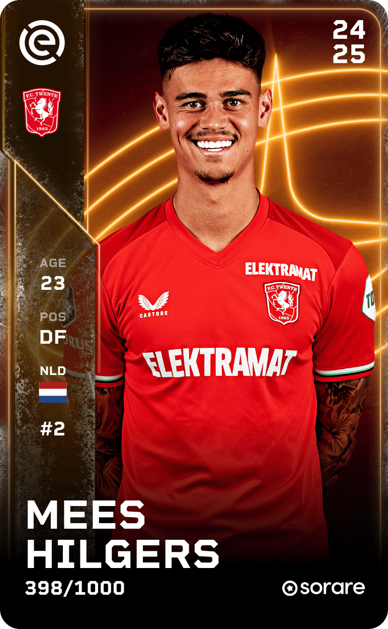 Mees Hilgers 2024-25 • Limited 398/1000