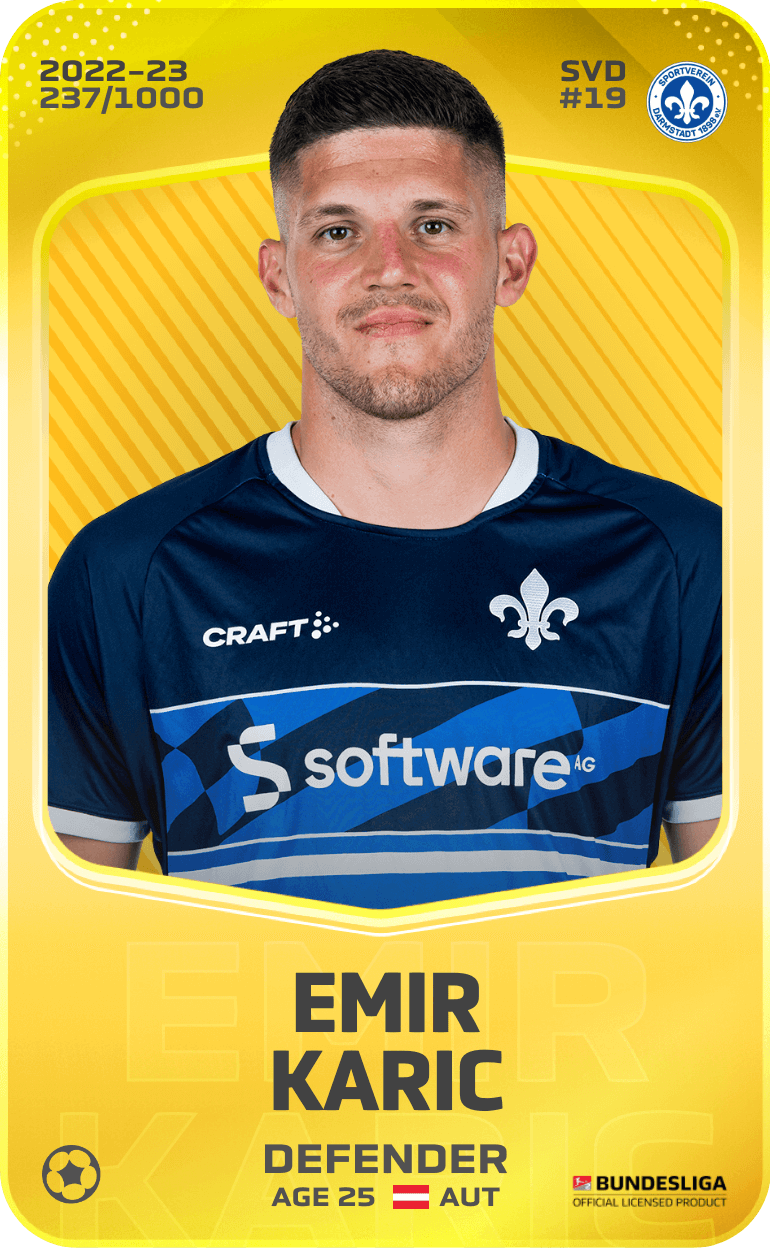 Emir Karic 2022-23 • Limited 237/1000
