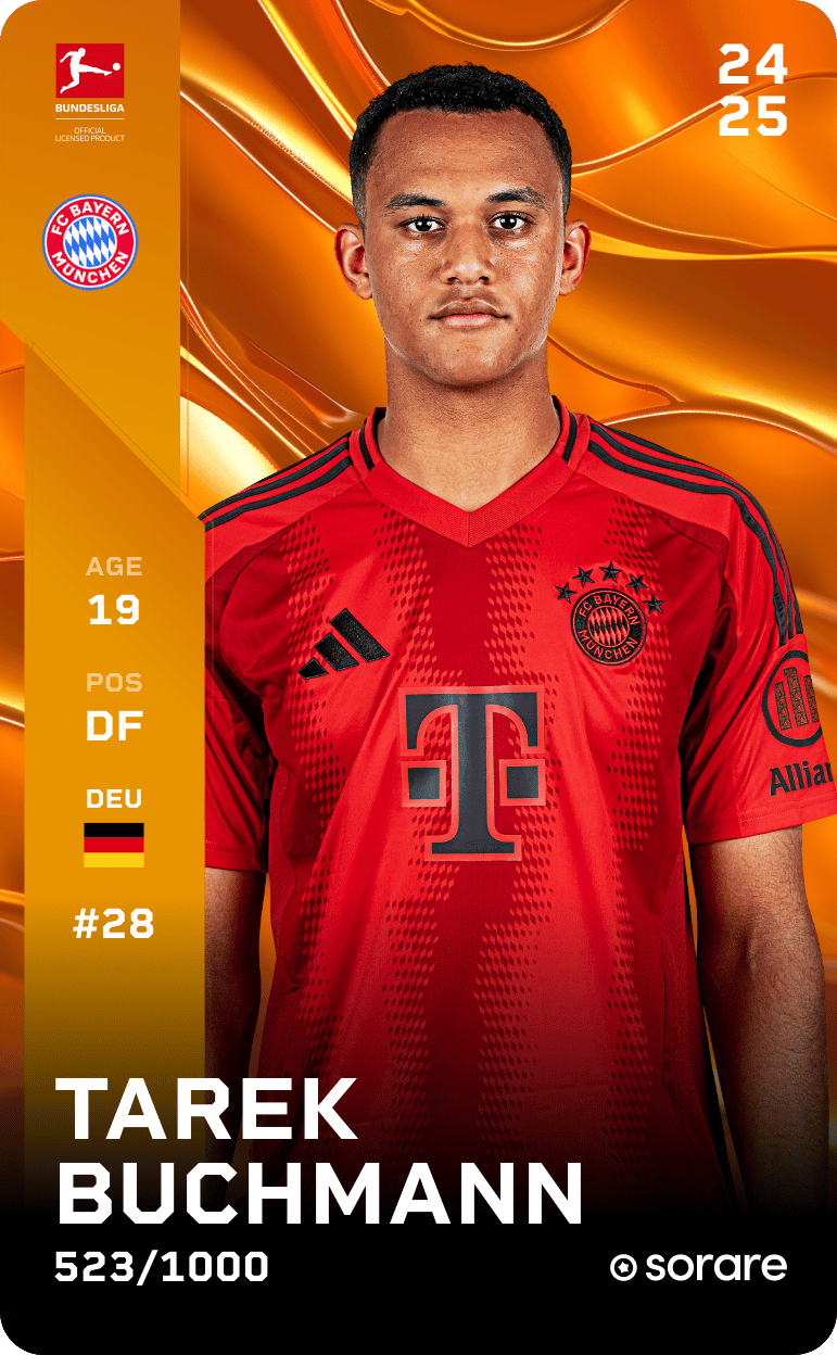 Tarek Buchmann 2024-25 • Limited 523/1000