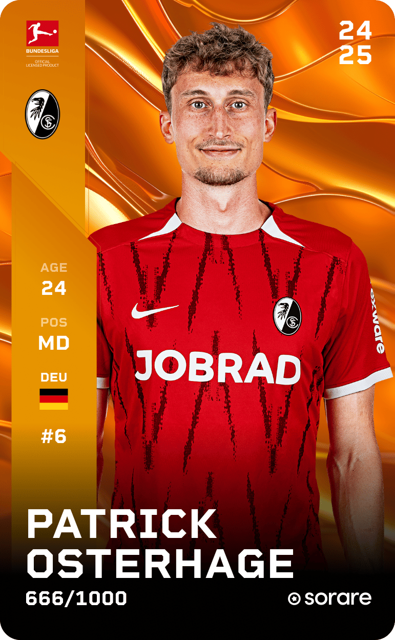 Patrick Osterhage 2024-25 • Limited 666/1000