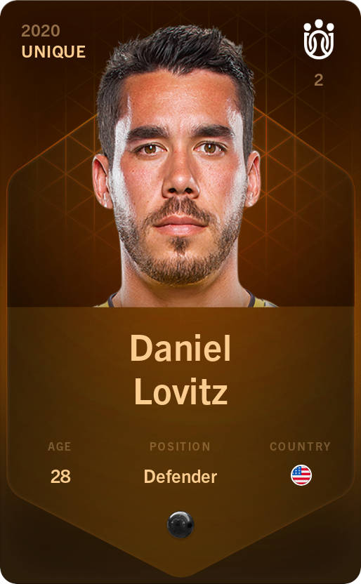 Sorare - Sorare Official - Daniel Lovitz 2020-21 • Unique - NFT # 93003177690710195121239650368599774460766419200997712136158930212548139427639