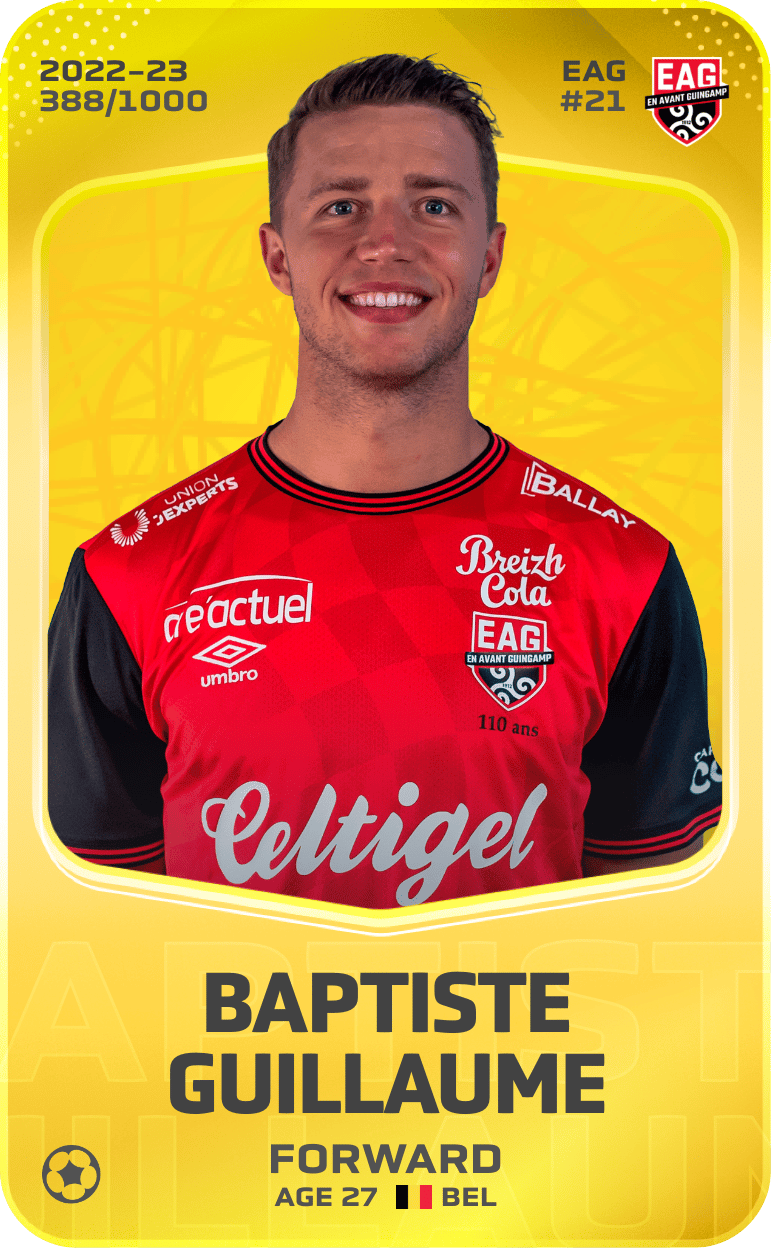 Baptiste Guillaume 2022-23 • Limited 388/1000