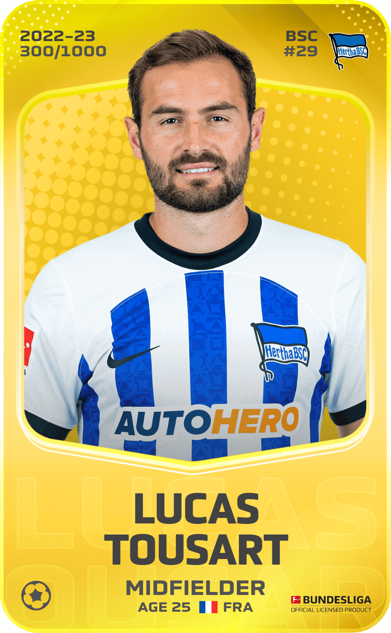 Lucas Tousart 2022-23 • Limited 300/1000