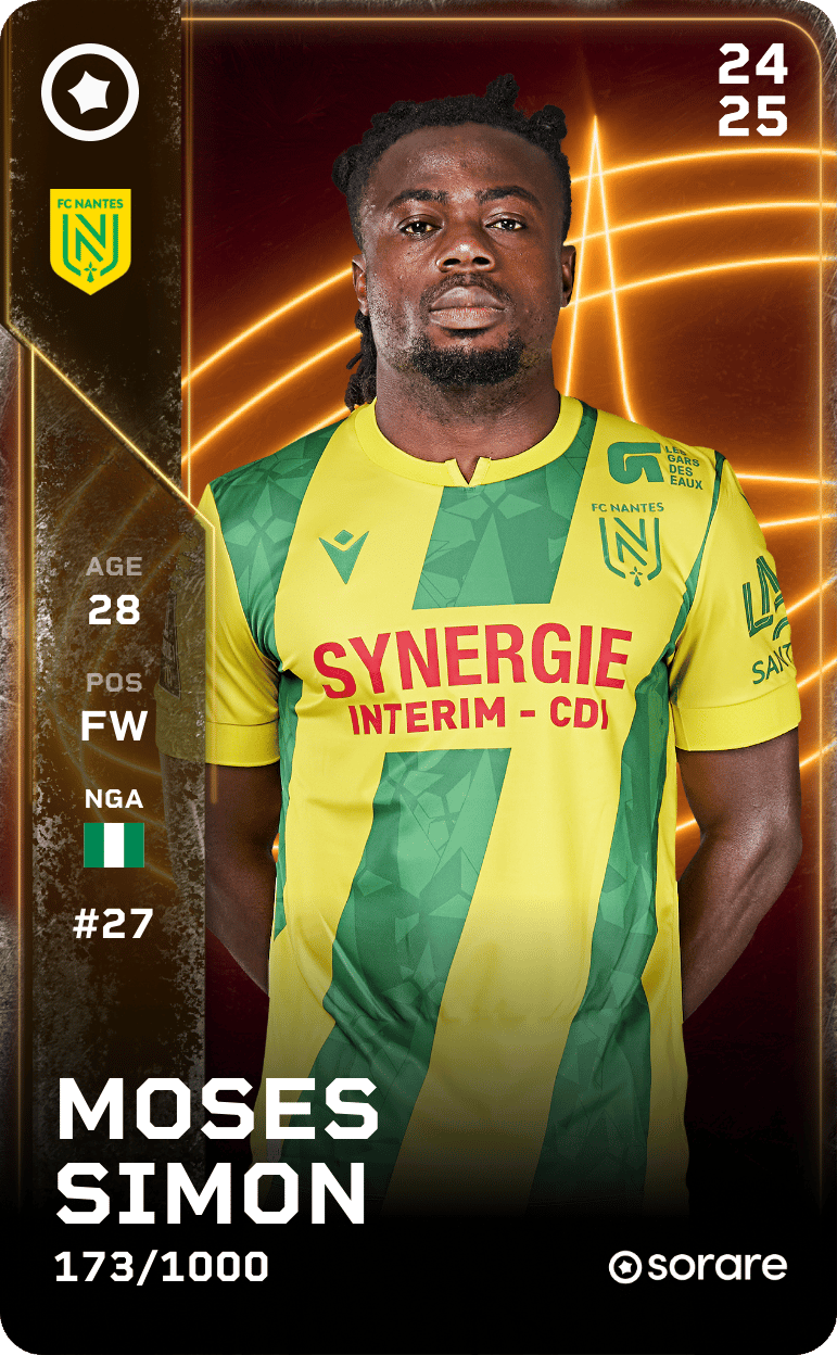 Moses Simon 2024-25 • Limited 173/1000
