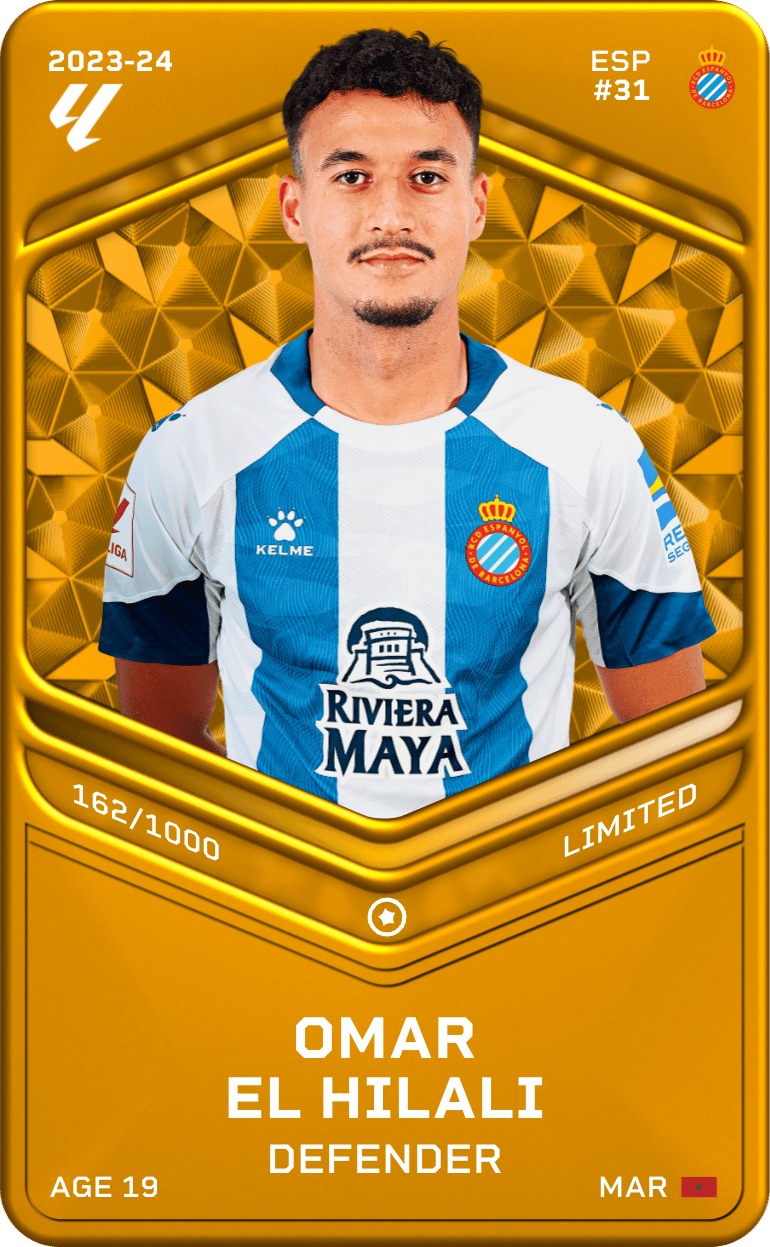 Omar El Hilali 2023-24 • Limited 162/1000