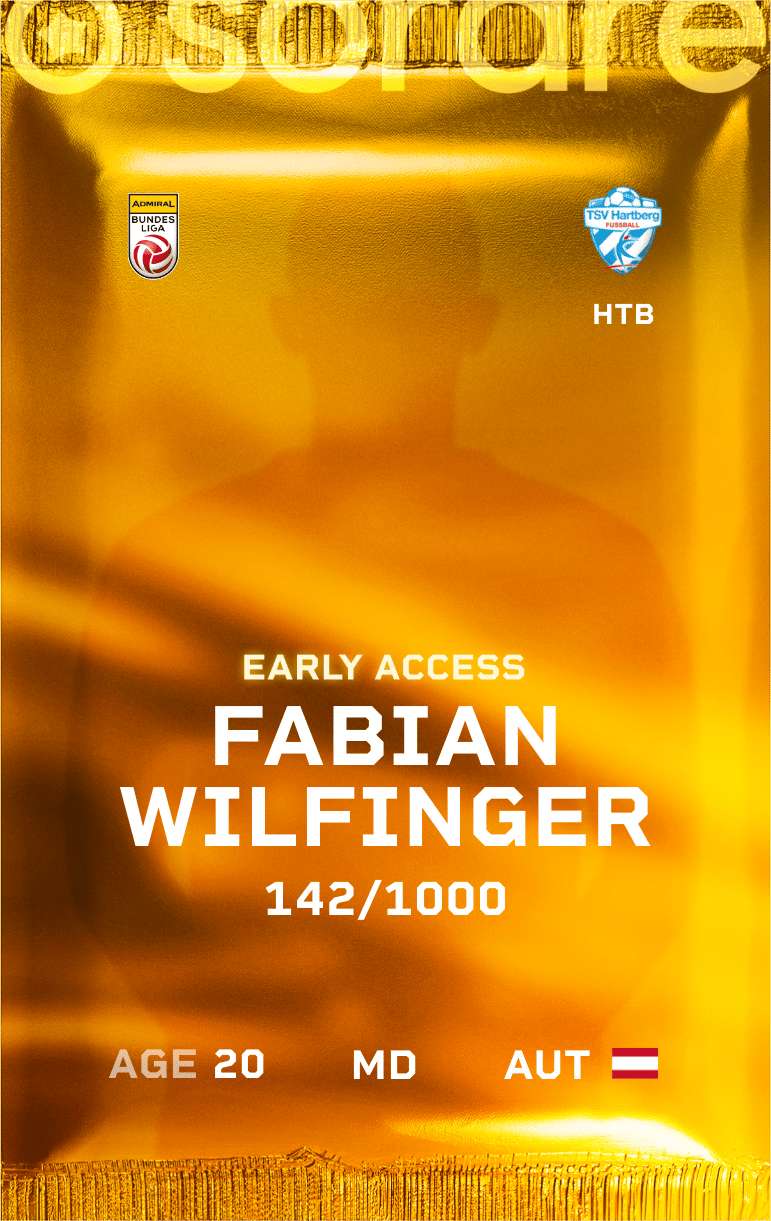 Fabian Wilfinger 2024-25 • Limited 142/1000