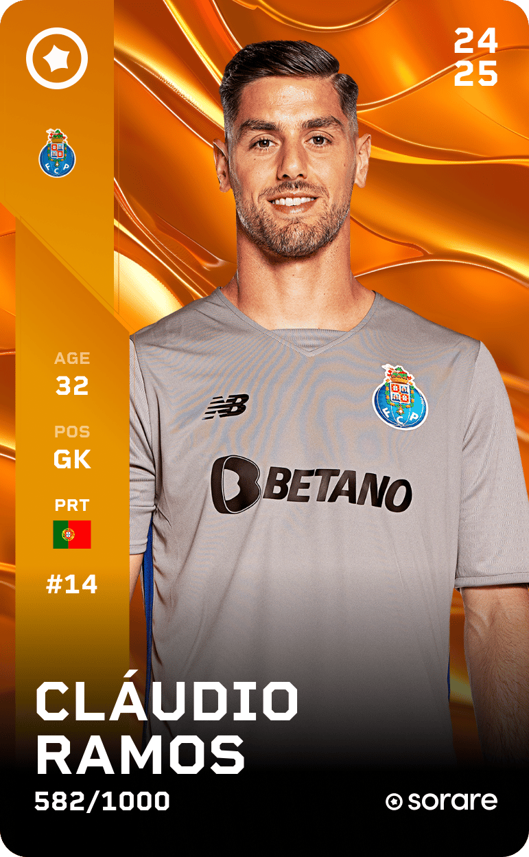 Cláudio Ramos 2024-25 • Limited 582/1000