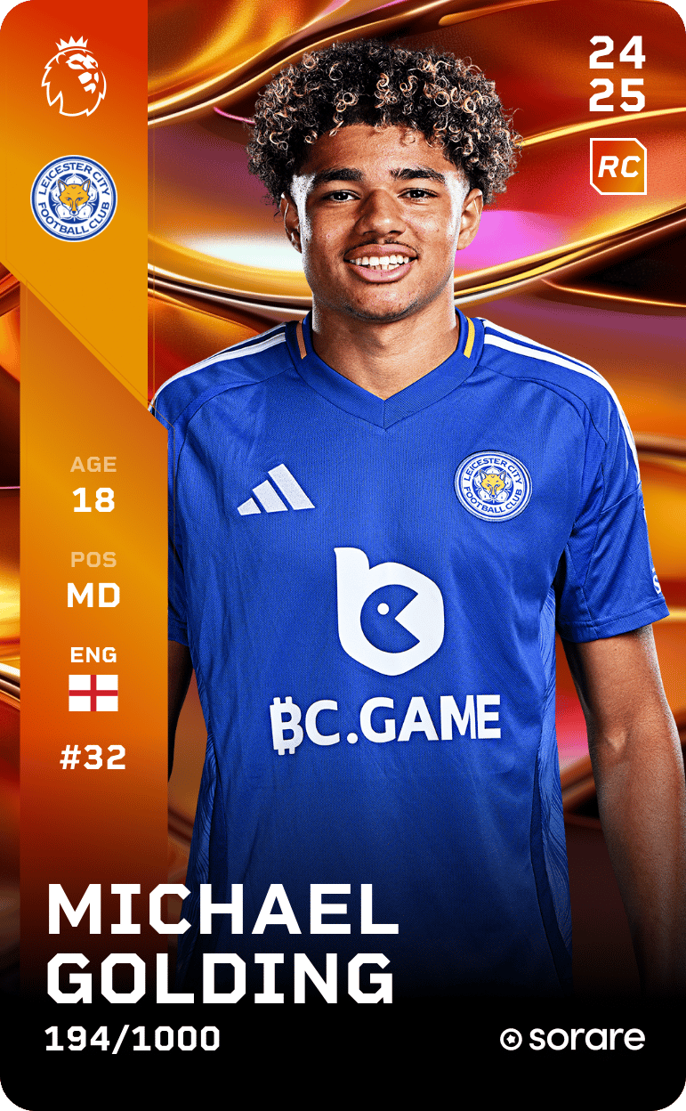 Michael Golding 2024-25 • Limited 194/1000