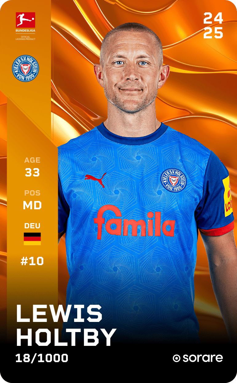 Lewis Holtby 2024-25 • Limited 18/1000