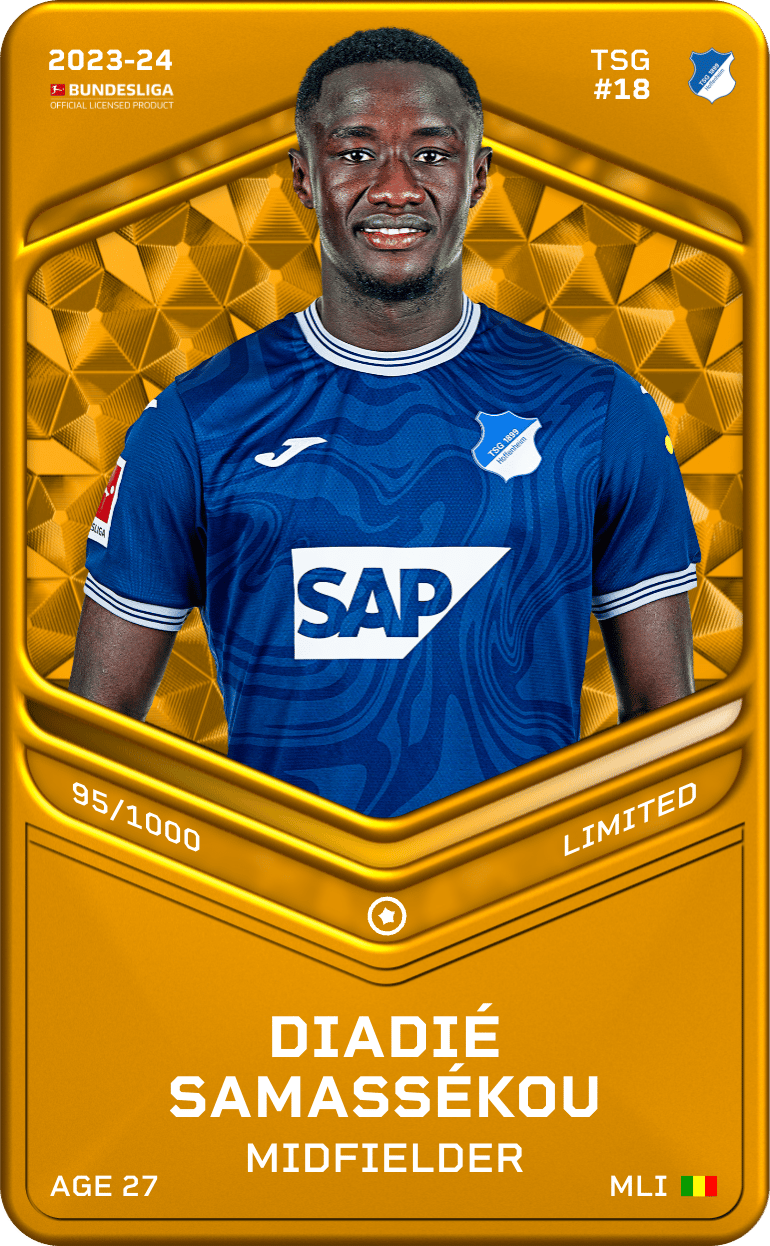 Diadié Samassékou 2023-24 • Limited 95/1000
