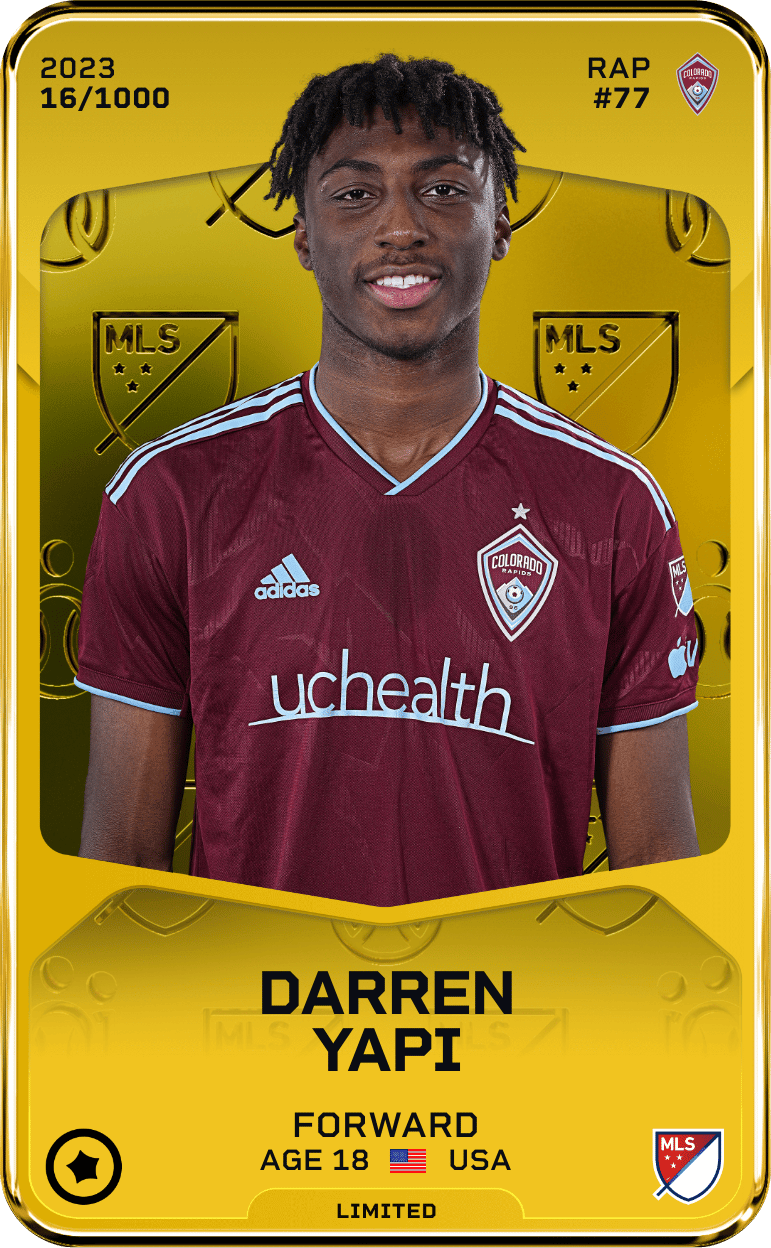 Darren Yapi 2023-24 • Limited 16/1000