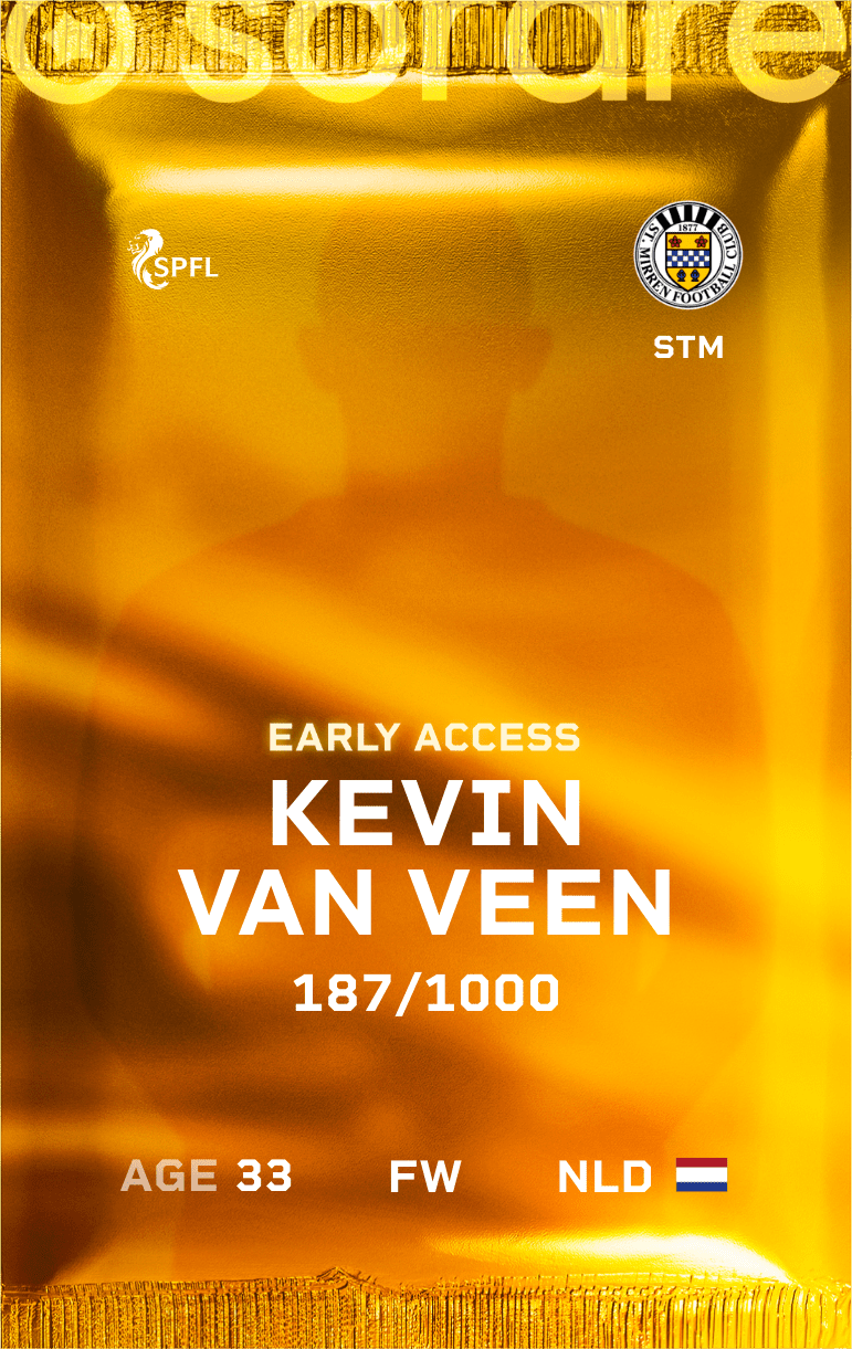 Kevin van Veen 2024-25 • Limited 187/1000