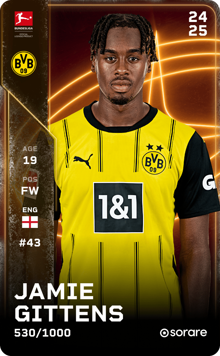 Jamie Bynoe-Gittens 2024-25 • Limited 530/1000