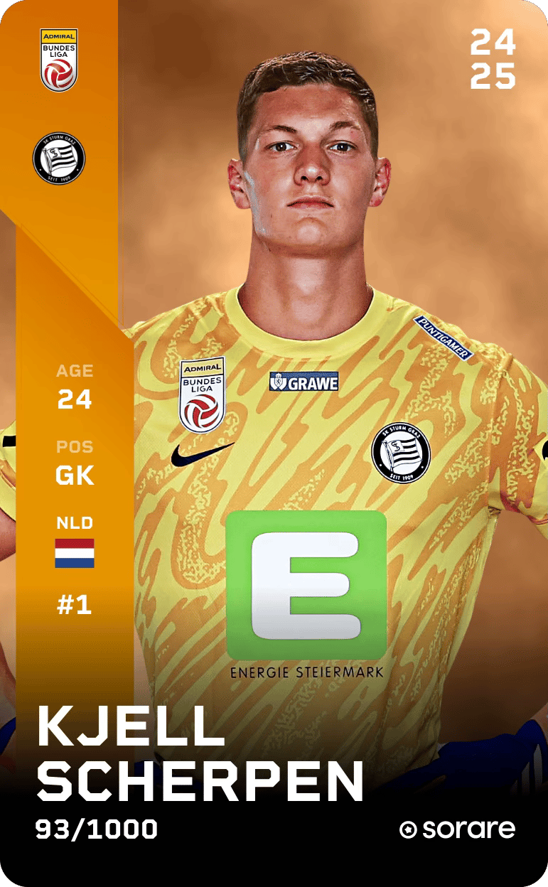 Kjell Scherpen 2024-25 • Limited 93/1000
