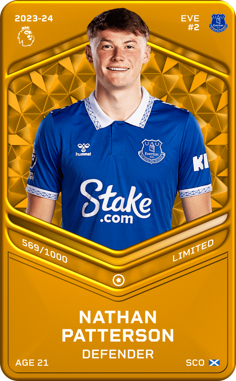Nathan Patterson 2023-24 • Limited 569/1000