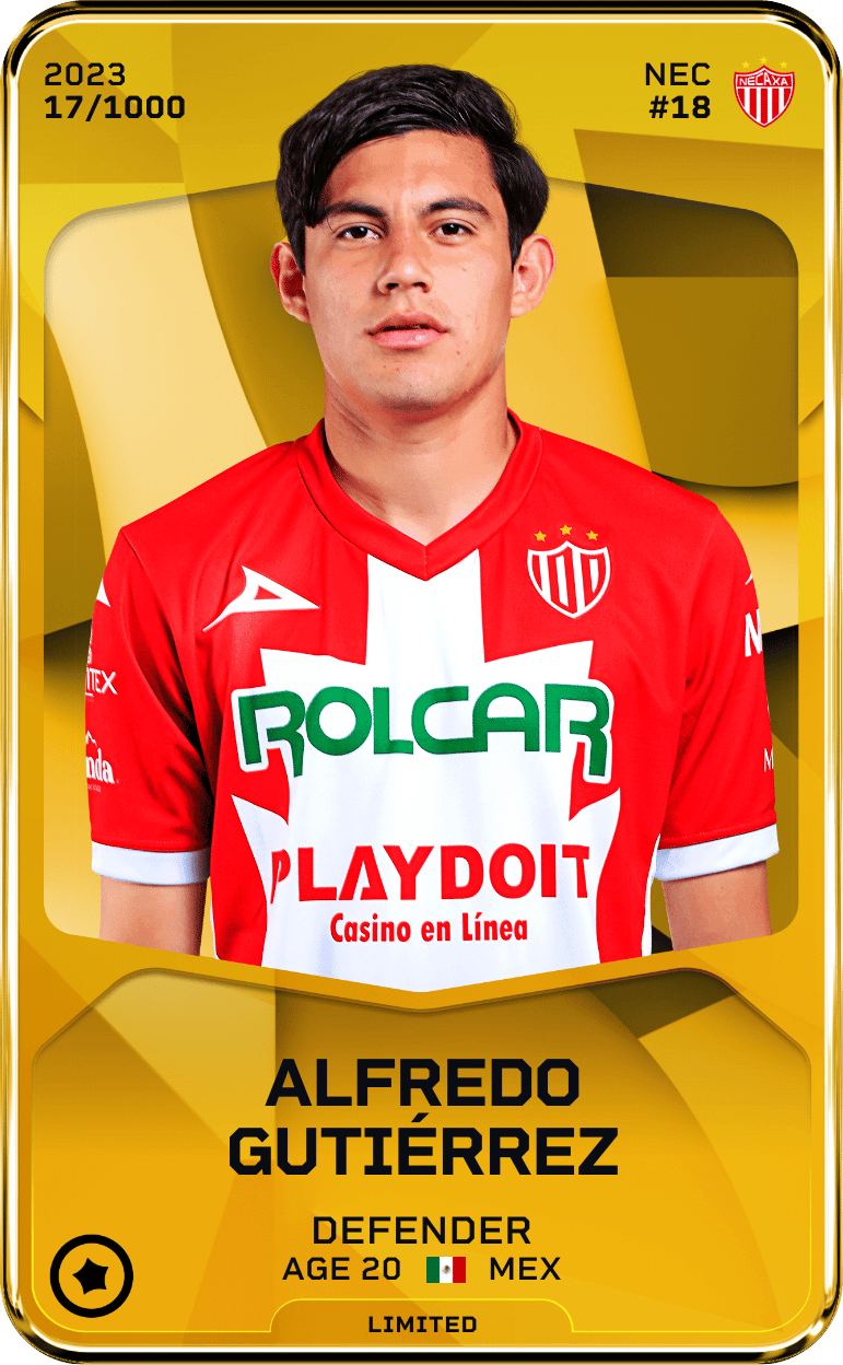 Alfredo Gutiérrez 2023-24 • Limited 17/1000