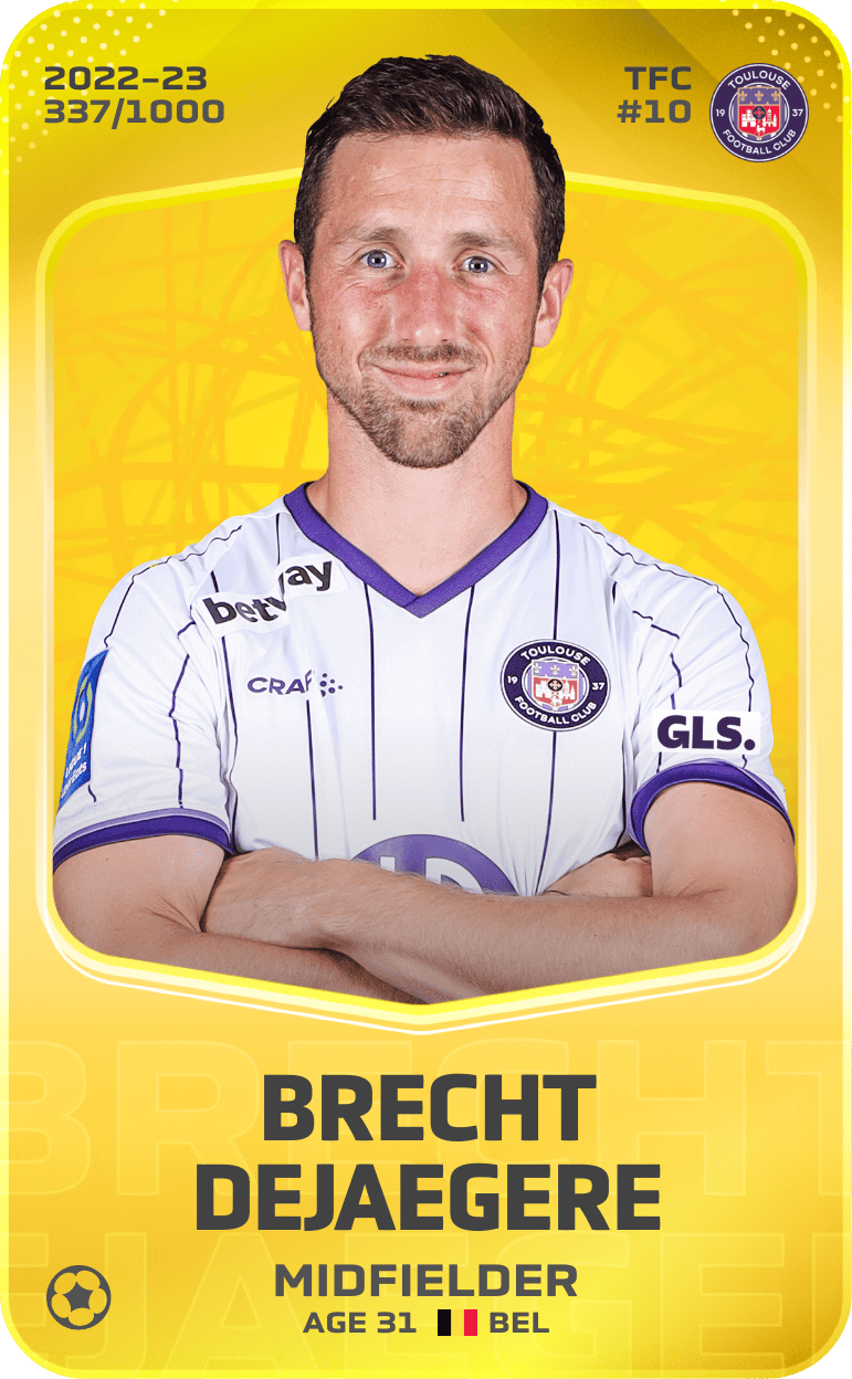 Brecht Dejaegere 2022-23 • Limited 337/1000