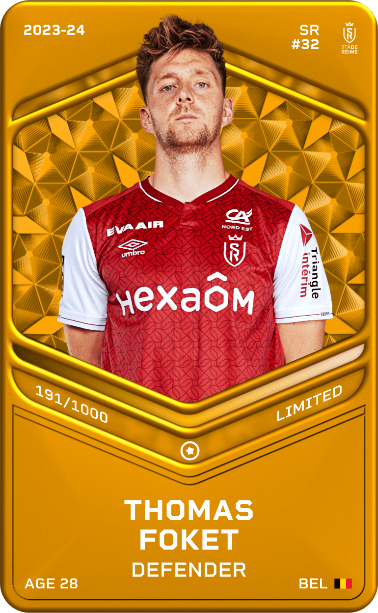 Thomas Foket 2023-24 • Limited 191/1000