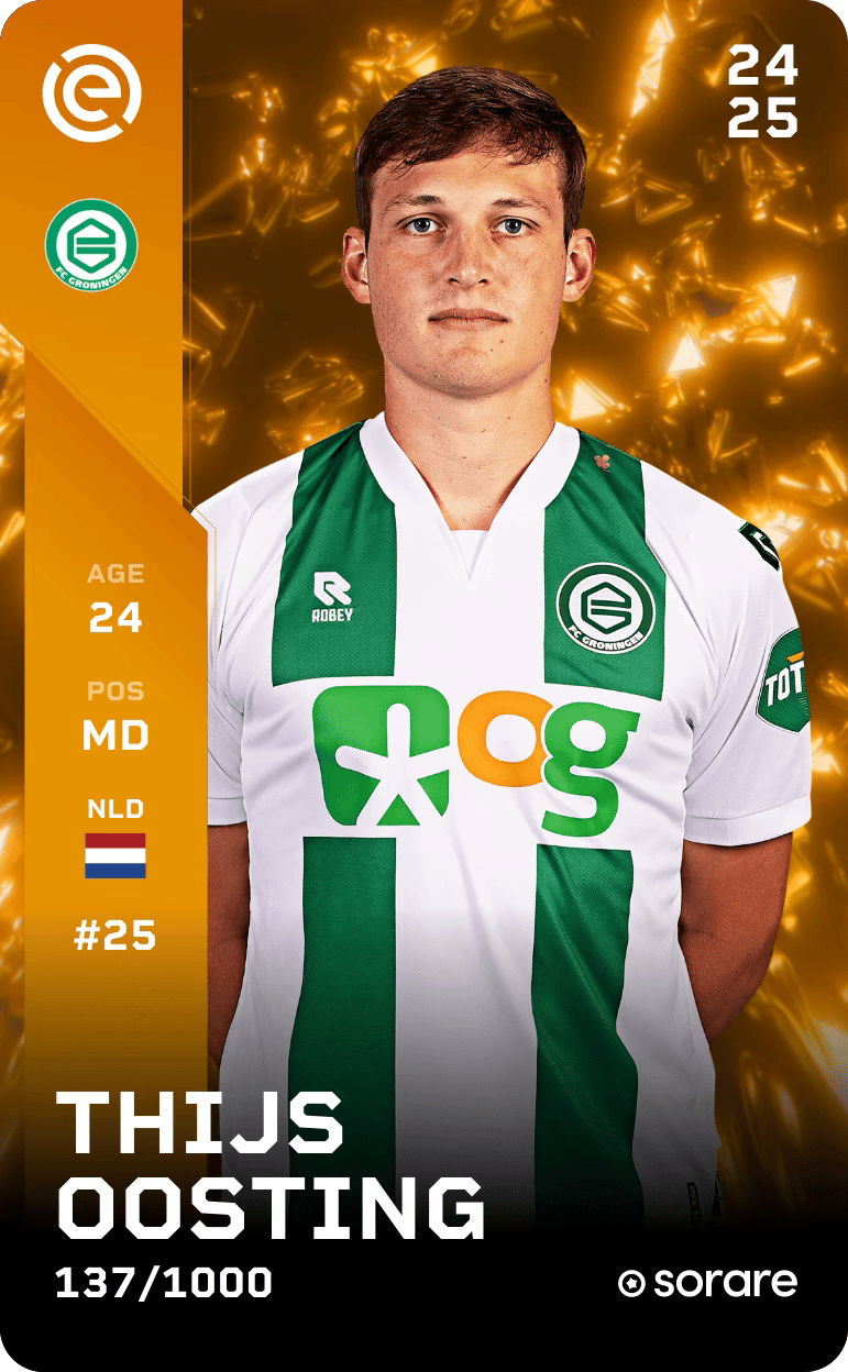 Thijs Oosting 2024-25 • Limited 137/1000