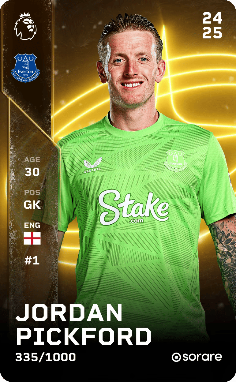 Jordan Pickford 2024-25 • Limited 335/1000