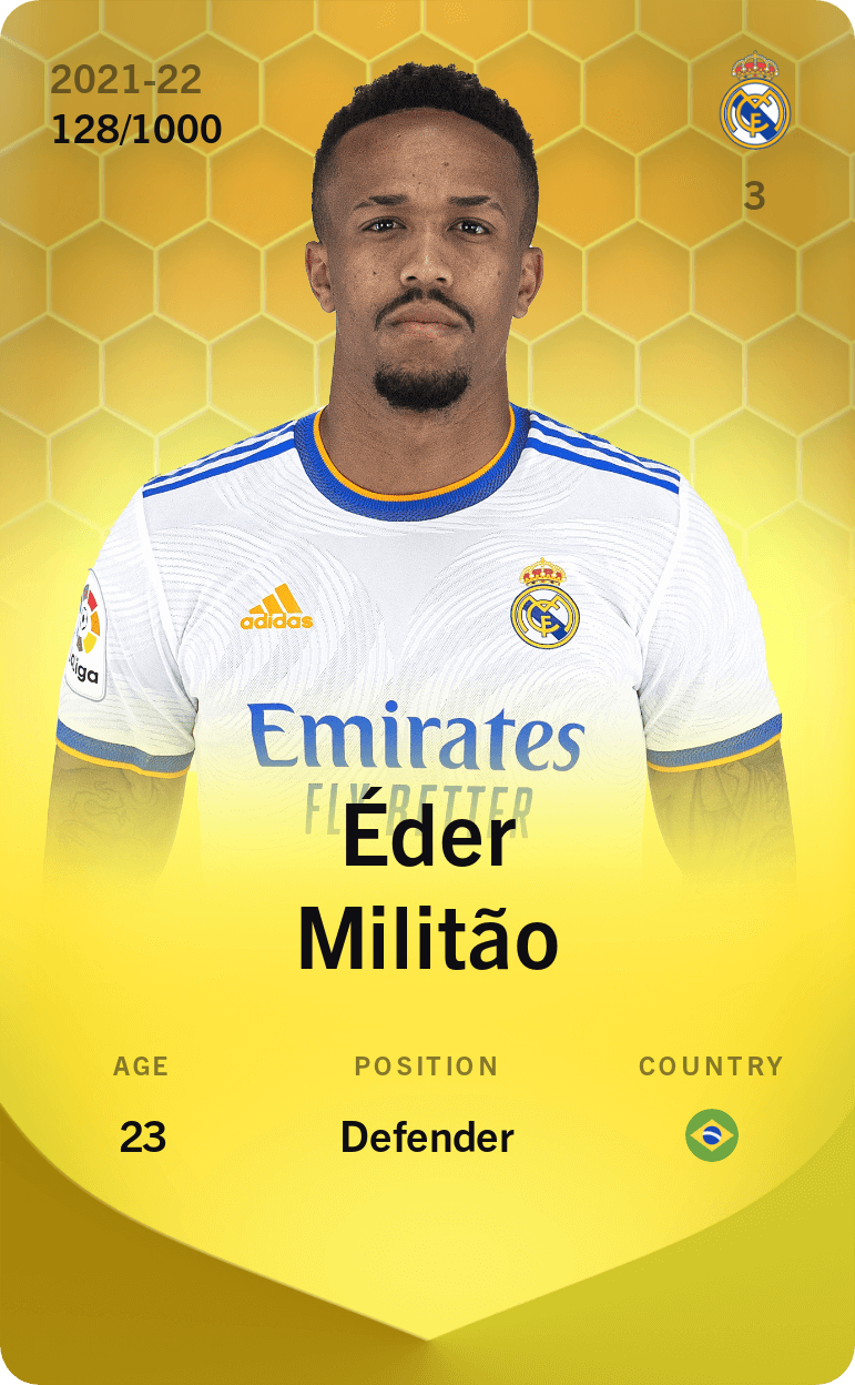 Éder Militão 2021-22 • Limited 128/1000