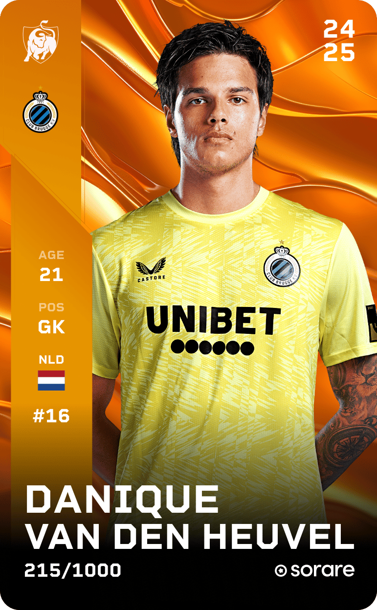 Danique van den Heuvel 2024-25 • Limited 215/1000