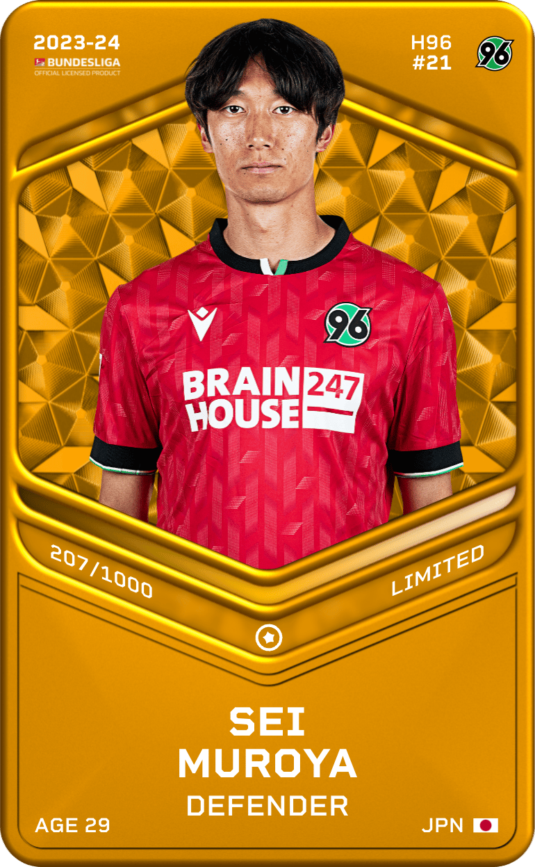 Sei Muroya 2023-24 • Limited 207/1000