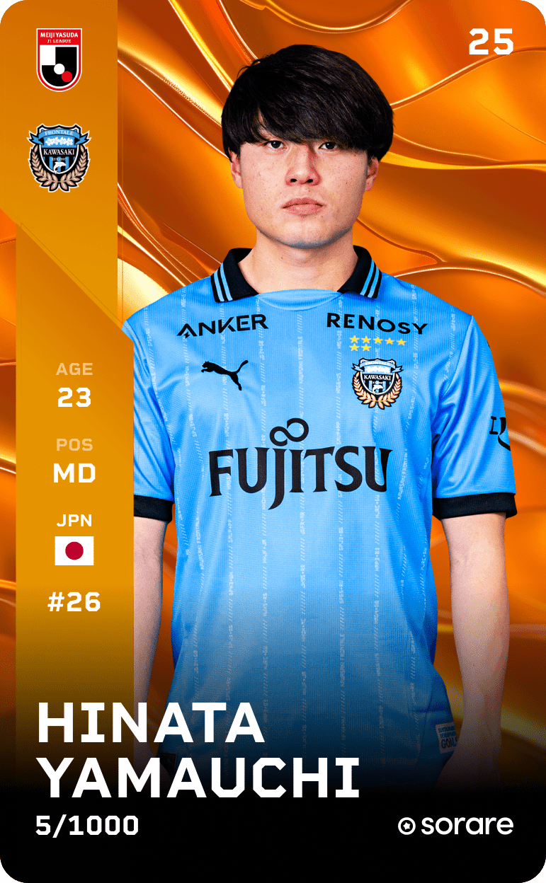 Hinata Yamauchi 2025-26 • Limited 5/1000