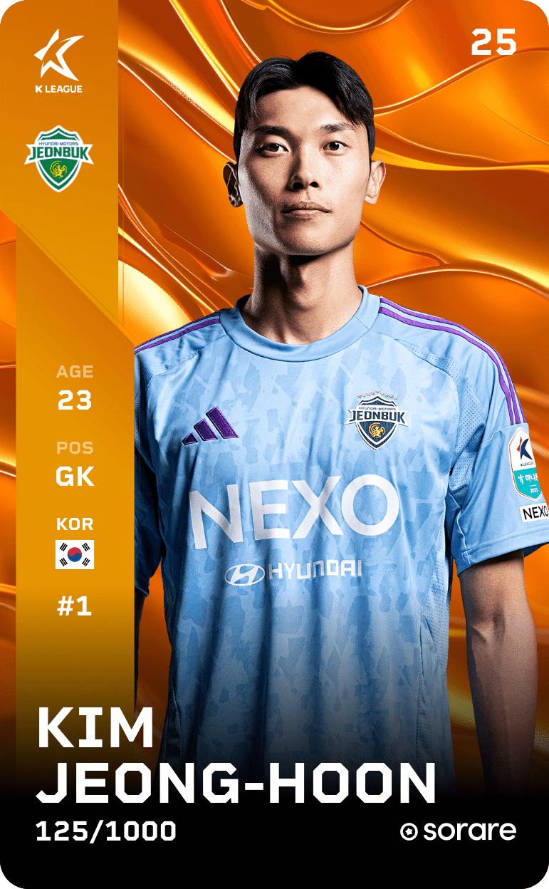 Kim Jeong-Hoon 2025-26 • Limited 125/1000