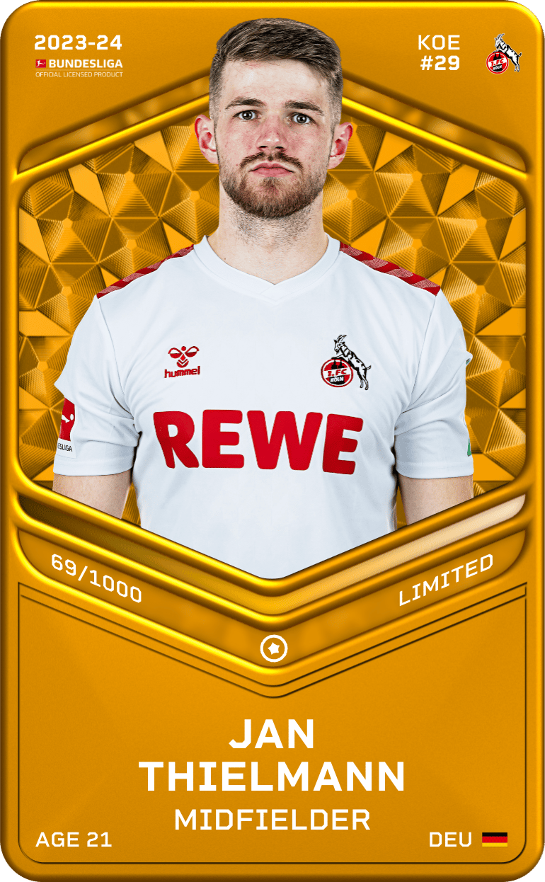 Jan Thielmann 2023-24 • Limited 69/1000