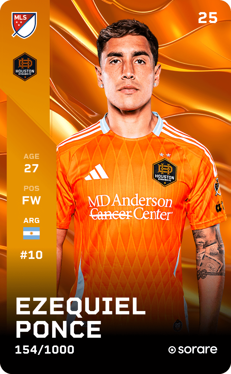 Ezequiel Ponce 2025-26 • Limited 154/1000